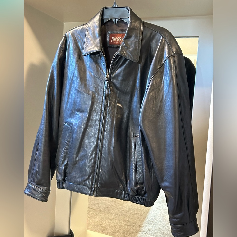 Timeless Bomber Leather Jacket